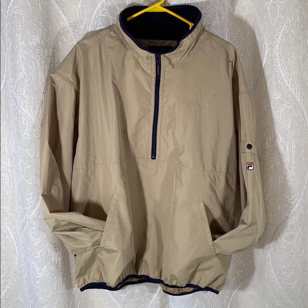 🏌🏽‍♂️EUC Fila Sport Pullover Windbreaker
